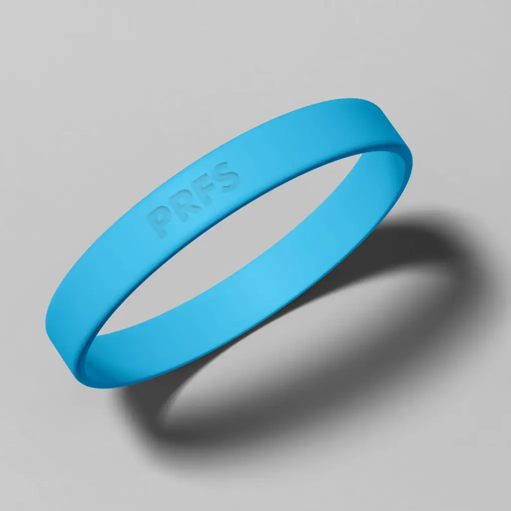 Silicone Wrist Band - Debossed